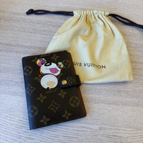 Louis Vuitton 2004 x Takashi Murakami Agenda PM Monogram Notebook Cover
