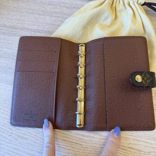 Louis Vuitton 2004 x Takashi Murakami Agenda PM Monogram Notebook Cover