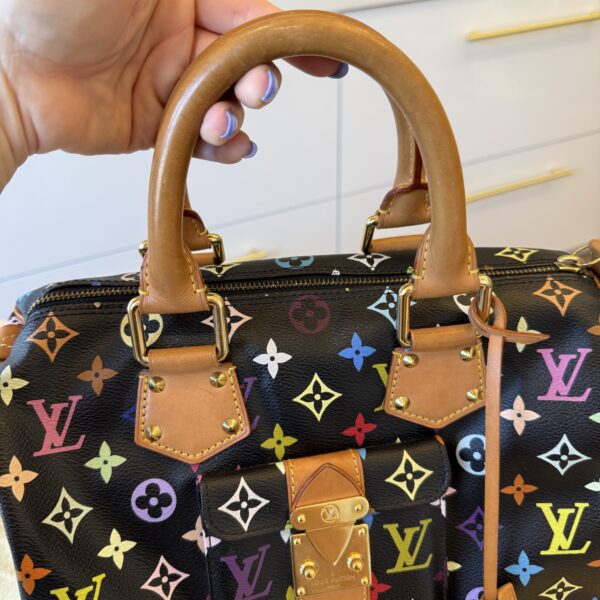 Louis Vuitton Monogram Multicolor Speedy 30 Noir