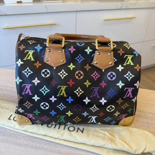 Louis Vuitton Monogram Multicolor Speedy 30 Noir