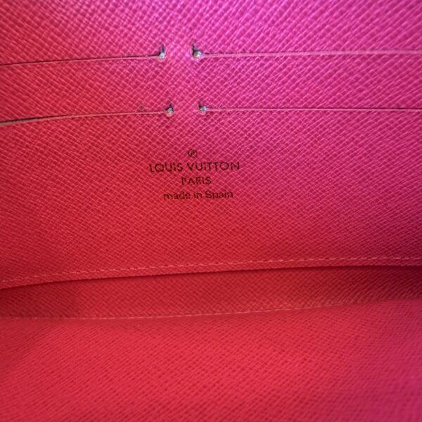 Louis Vuitton Monogram Multicolor Zippy Wallet Noir with Pink Interior