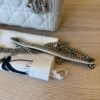 CHRISTIAN DIOR Lambskin Cannage Mini Lady Dior White SHW