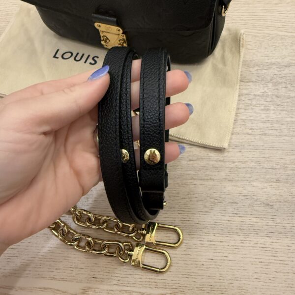 Louis Vuitton Monogram Empreinte Noir Pochette Métis East West