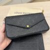 Louis Vuitton Empreinte Pochette Felicie Chain Wallet Noir