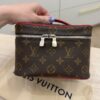 Louis Vuitton Monogram Macassar Nice Mini Rouge