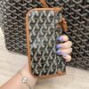 Goyard Goyardine Saint Louis GM Black and Tan