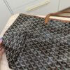 Goyard Goyardine Saint Louis GM Black and Tan