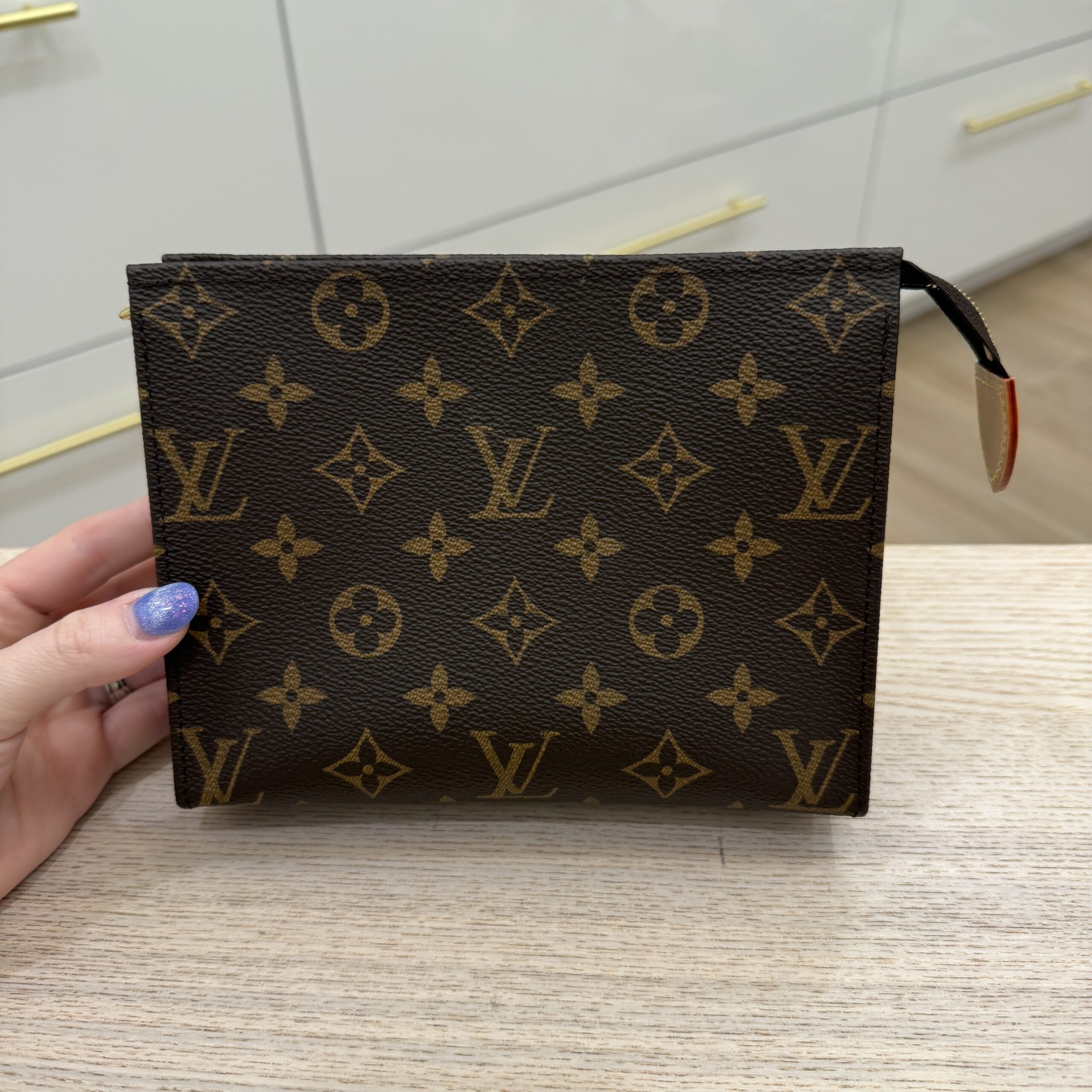 Louis Vuitton Monogram Trio Toiletry 19 Pink