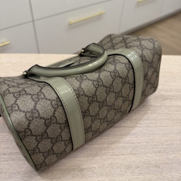 Gucci Beige GG Coated Canvas Small Joy Boston Bag