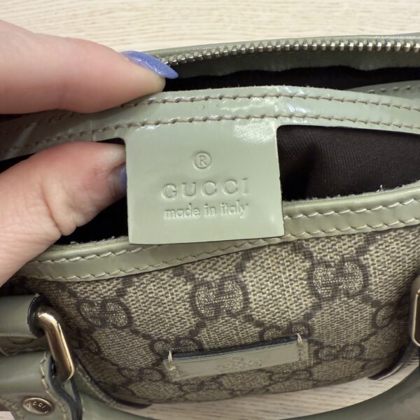 Gucci Beige GG Coated Canvas Small Joy Boston Bag