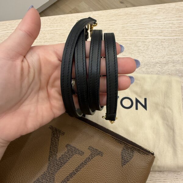 Louis Vuitton Double Zip Pochette Limited Edition Reverse Monogram Giant