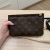 Louis Vuitton Double Zip Pochette Limited Edition Reverse Monogram Giant