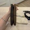 Louis Vuitton Double Zip Pochette Limited Edition Reverse Monogram Giant