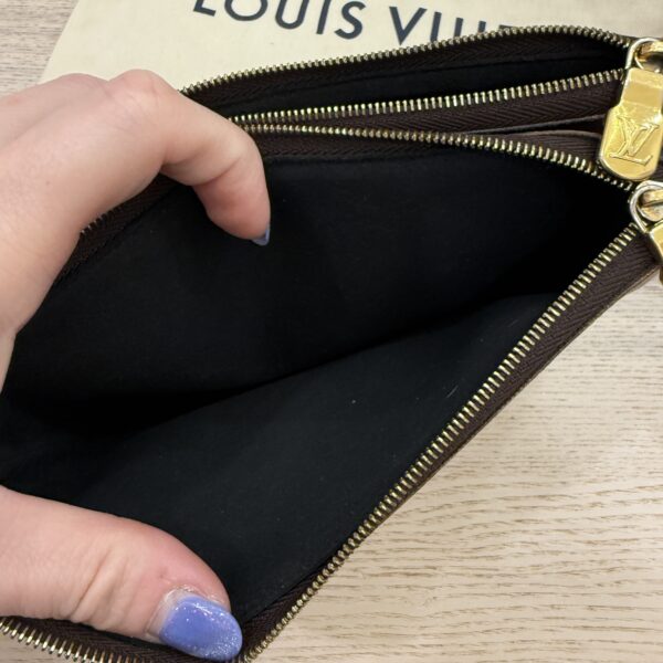 Louis Vuitton Double Zip Pochette Limited Edition Reverse Monogram Giant