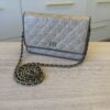 Chanel Tweed Quilted Wallet On Chain WOC