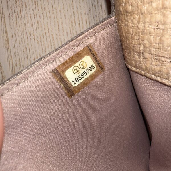 Chanel Tweed Quilted Wallet On Chain WOC