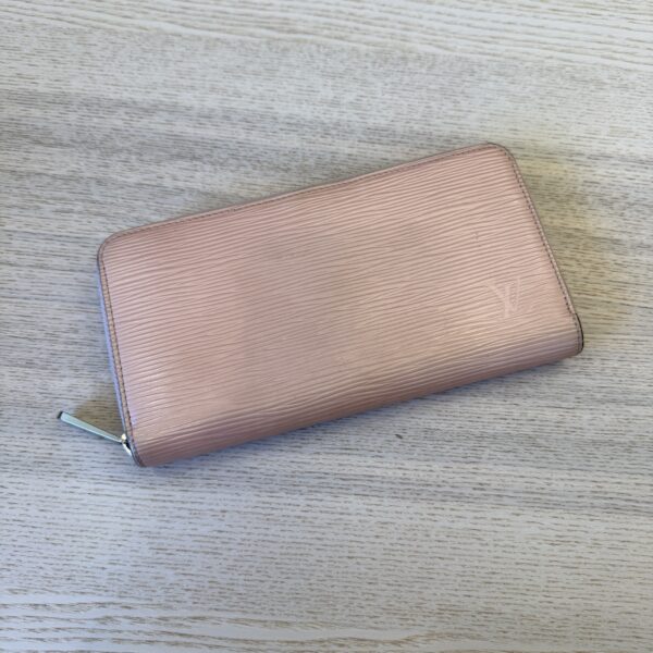 Louis Vuitton Epi Zippy Wallet Electric Rose Ballerine