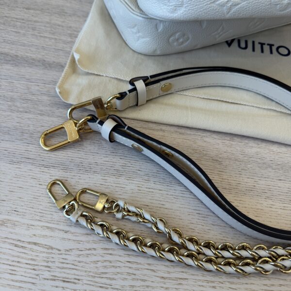 Louis Vuitton Empreinte Monogram Giant Multi Pochette Accessories Creme
