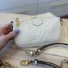 Louis Vuitton Empreinte Monogram Giant Multi Pochette Accessories Creme