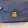 Louis Vuitton Empreinte Pochette Metis Marine Rouge