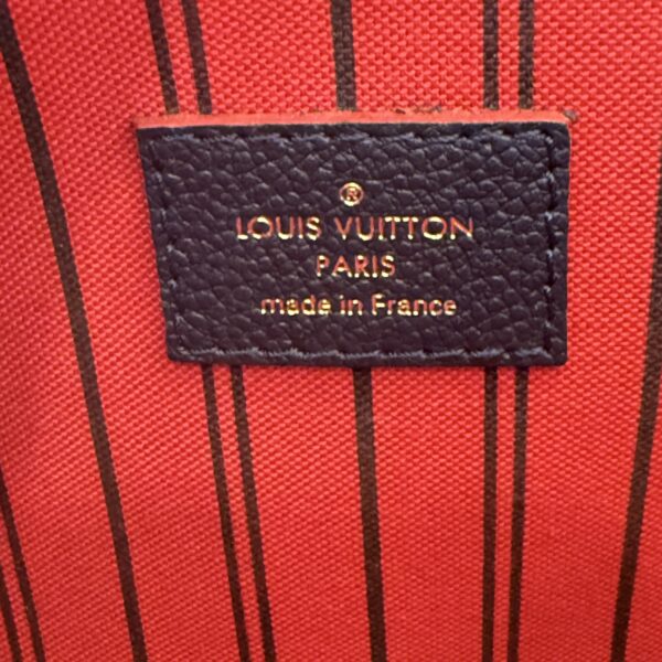 Louis Vuitton Empreinte Pochette Metis Marine Rouge
