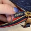 Louis Vuitton Empreinte Pochette Metis Marine Rouge