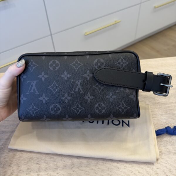 Louis Vuitton Monogram Eclipse Locker Dopp Kit