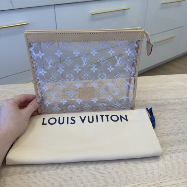 Louis Vuitton Monogram Toiletry 26 Transparent
