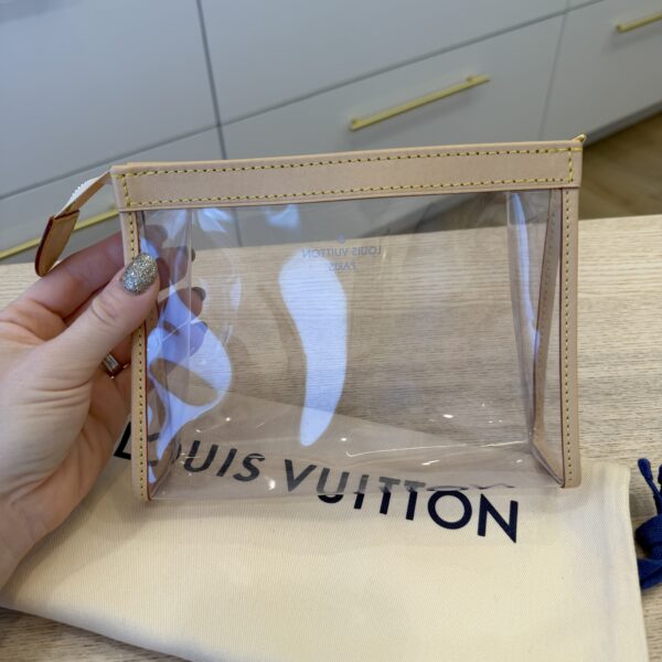 Louis Vuitton Monogram Trio Toiletry 19 Transparent