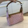Gucci Gucci Pink GG Canvas and Leather Bag