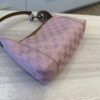 Gucci Gucci Pink GG Canvas and Leather Bag