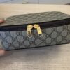 Gucci GG Supreme Monogram Mini Packing Cube Beige Ebony New Acero