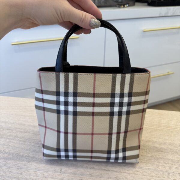 Burberry Nova Check Mini Tote