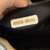 Miu Miu Arcadie Leather Bag Chalk White