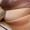 Gucci Calfskin Matelasse Mini GG Marmont Chain Shoulder Bag Perfectly Pink