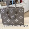 Louis Vuitton Empreinte Monogram Giant Onthego MM Dove and Creme