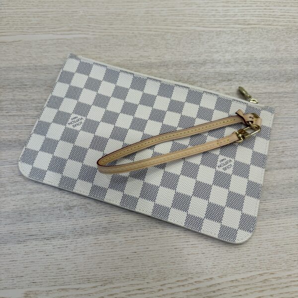 Louis Vuitton Damier Azur Neverfull Pochette MM/GM