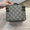 Gucci Ophidia Top Handle Cosmetic Case GG Coated Canvas Mini