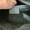 Celine Drummed Calfskin Nano Luggage Dark Green Gold Hardware