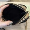 Burberry Calfskin Vintage Check Camera Bag Archive Beig