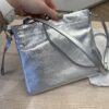 Christian Louboutin Leather Mouchara Silver