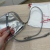 Christian Louboutin Leather Mouchara Silver