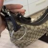Gucci Beige GG Canvas Icon Bit Medium Hobo Bag
