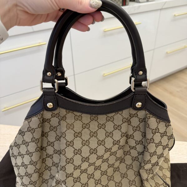 Gucci Monogram Medium Sukey Tote