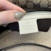 Gucci Brown GG Canvas Twins Shoulder Bag White Beige