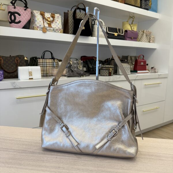 Givenchy Tumbled Calfskin Medium Voyou Bag