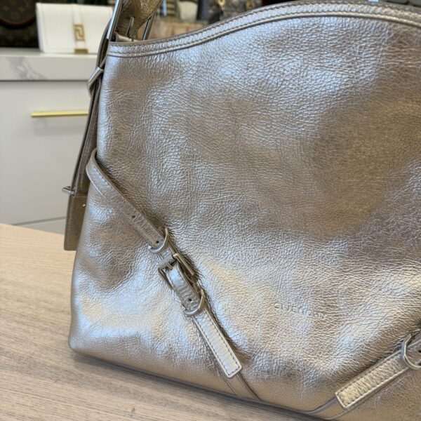 Givenchy Tumbled Calfskin Medium Voyou Bag