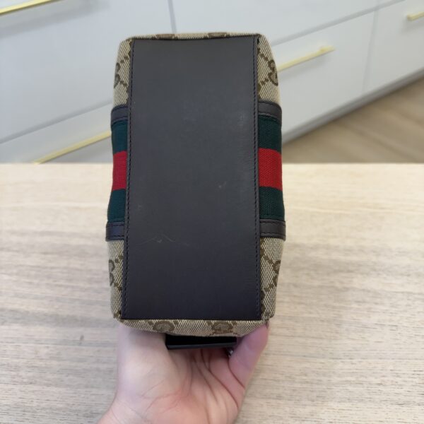 Gucci Original GG Canvas web Cosmetic Case