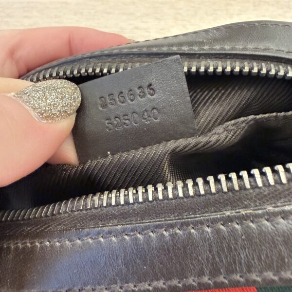 Gucci Original GG Canvas web Cosmetic Case