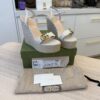 Gucci Marmont GG Wedge Mystic White 39.5
